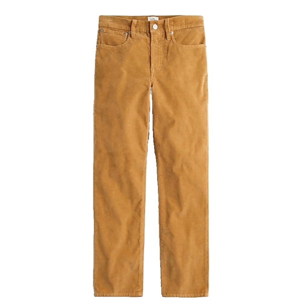 Vintage slim-straight corduroy pant